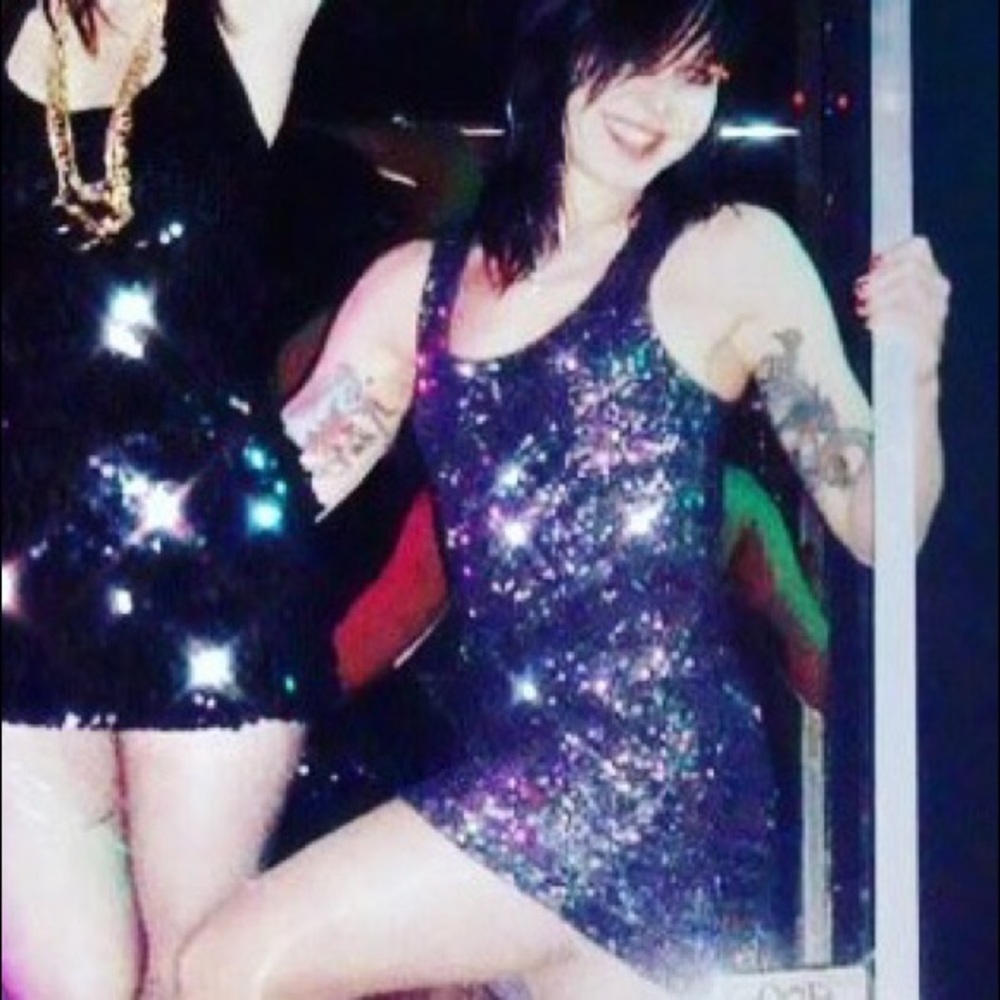 Sequin Alice + Olivia dress